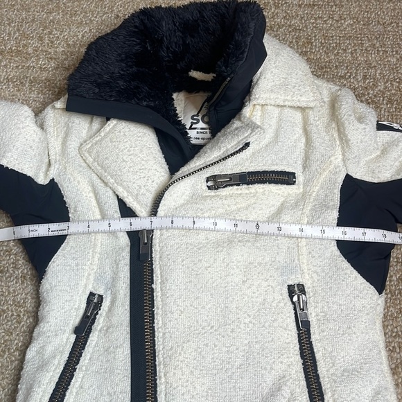 Sportswear of Sweden cream black biker ski jacket - Picture 16 of 16